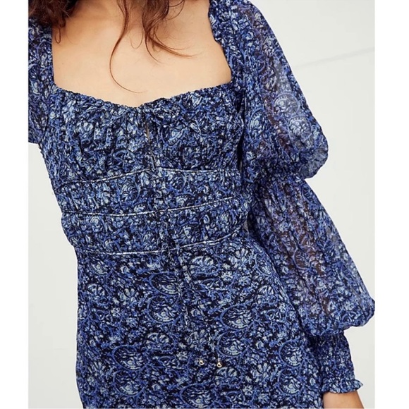 Free People Blue Dress - Picture 4 of 7